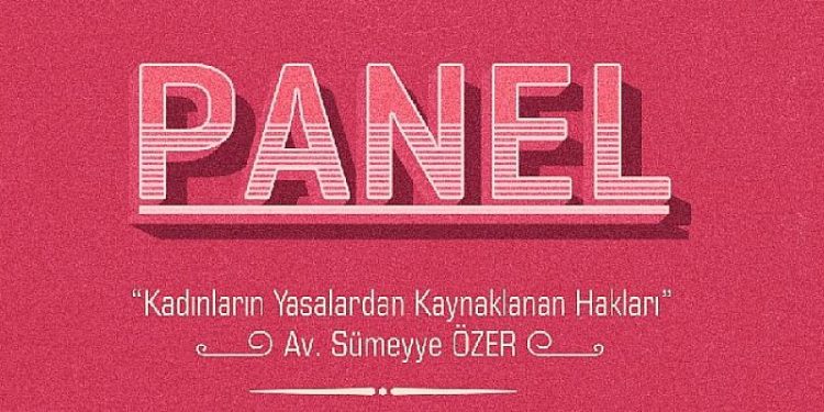 8 Mart’ta Gölcüklü Kadınlar Panel ve Resim Sergisinde Buluşacak