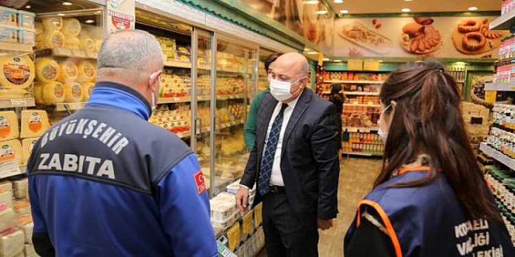 Zabıta ve Ticaret İl Müdürlüğünden ortak denetim