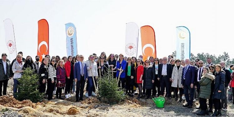 İstanbul Okan Üniversitesi’nden Kadınlar Günü’ne Özel Hatıra Ormanı