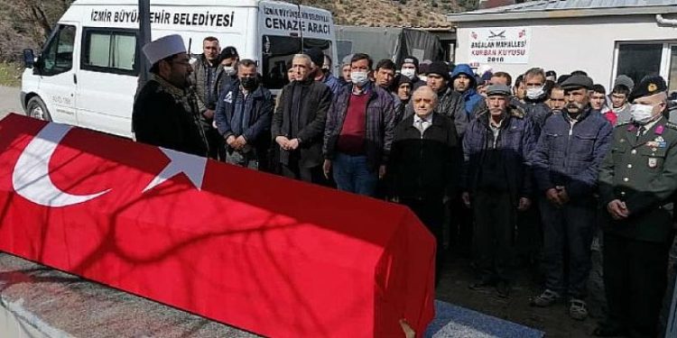Kınık’ta Kıbrıs Gazisi Son Yolculuğuna Uğurlandı