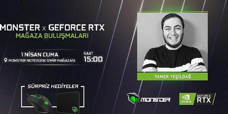 Monster x GeForce RTX Mağaza Buluşmaları tüm hızıyla İzmir’de devam ediyor