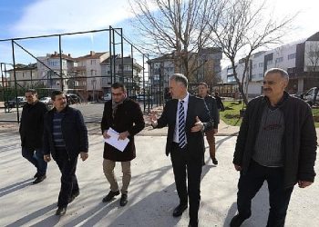 İnegöl’de Eski Parklar Yenileniyor